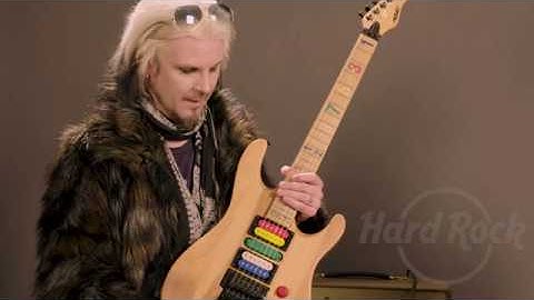 John 5 with Jason Becker’s Peavey “Numbers” guitar