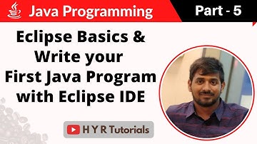 P5 - Schrijf je eerste Java-programma met Eclipse IDE | Core Java |