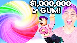 Can You CHEW $1,000,000 BUBBLE GUM In This Funny ROBLOX GAME!? (BUBBLE GUM SIMULATOR)