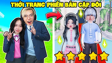 SAMMY VÀ PHONG CẬN CHƠI GAME THỜI TRANG PHIÊN BẢN CẶP ĐÔI TRONG ROBLOX