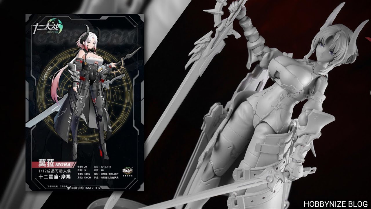 TWELVE'S WARS Capricorn Mora 1/12 Scale Action Figure [Prototype