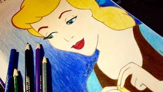 Drawing Cinderella - Timelapsed