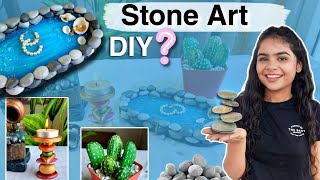 I Collected Stones and Made This ? | Stone Art Amazing DIY Craft from Pebbles