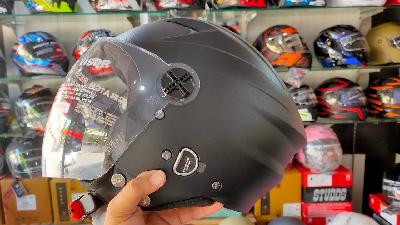 How to change Studds Ray Helmet Visor at home . YouTube