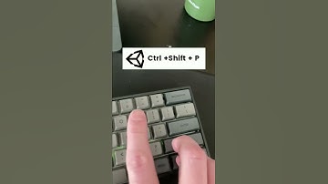 Unity Keyboard Shortcuts part 7