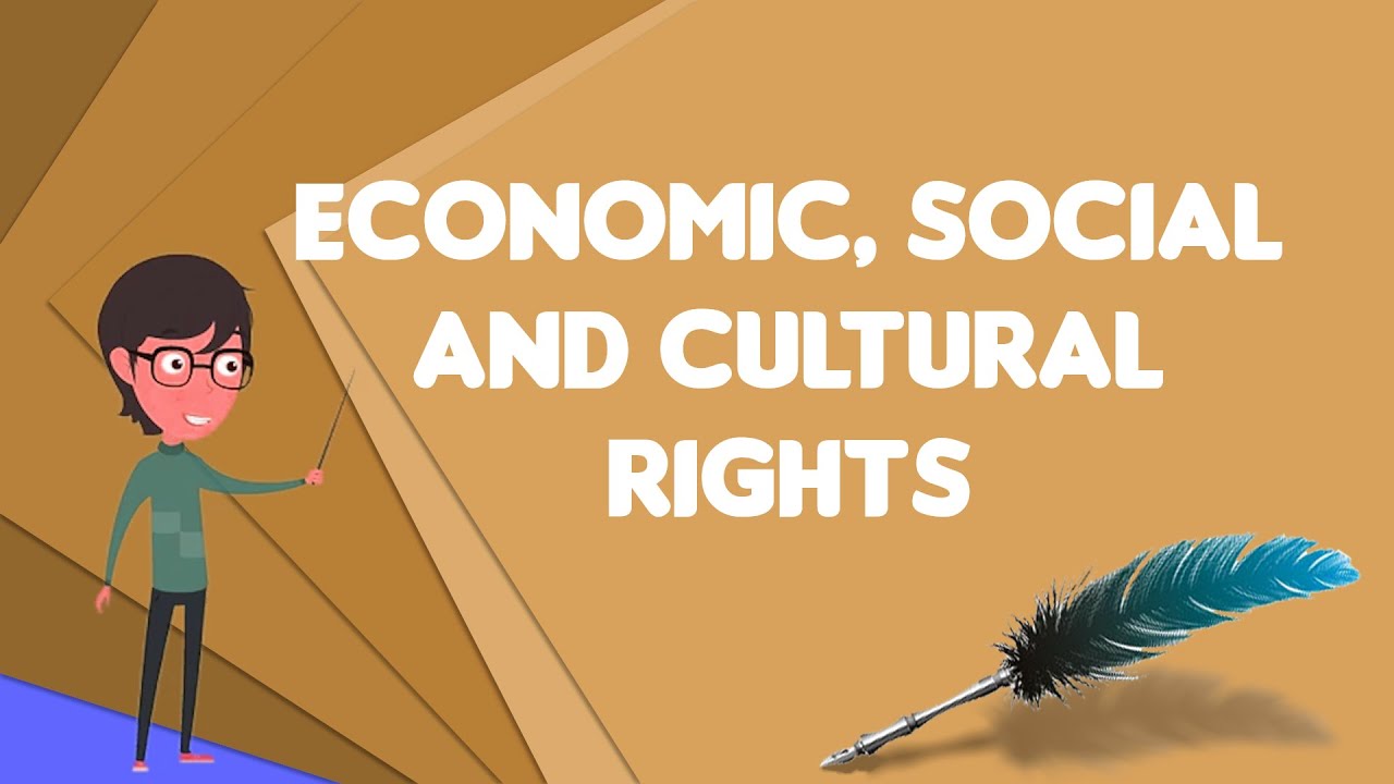 What Is Economic Social And Cultural Rights Explain Economic Social