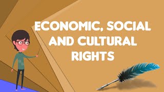ما هي الحقوق الاقتصادية والاجتماعية والثقافية؟ ، شرح الحقوق الاقتصادية والاجتماعية والثقافية