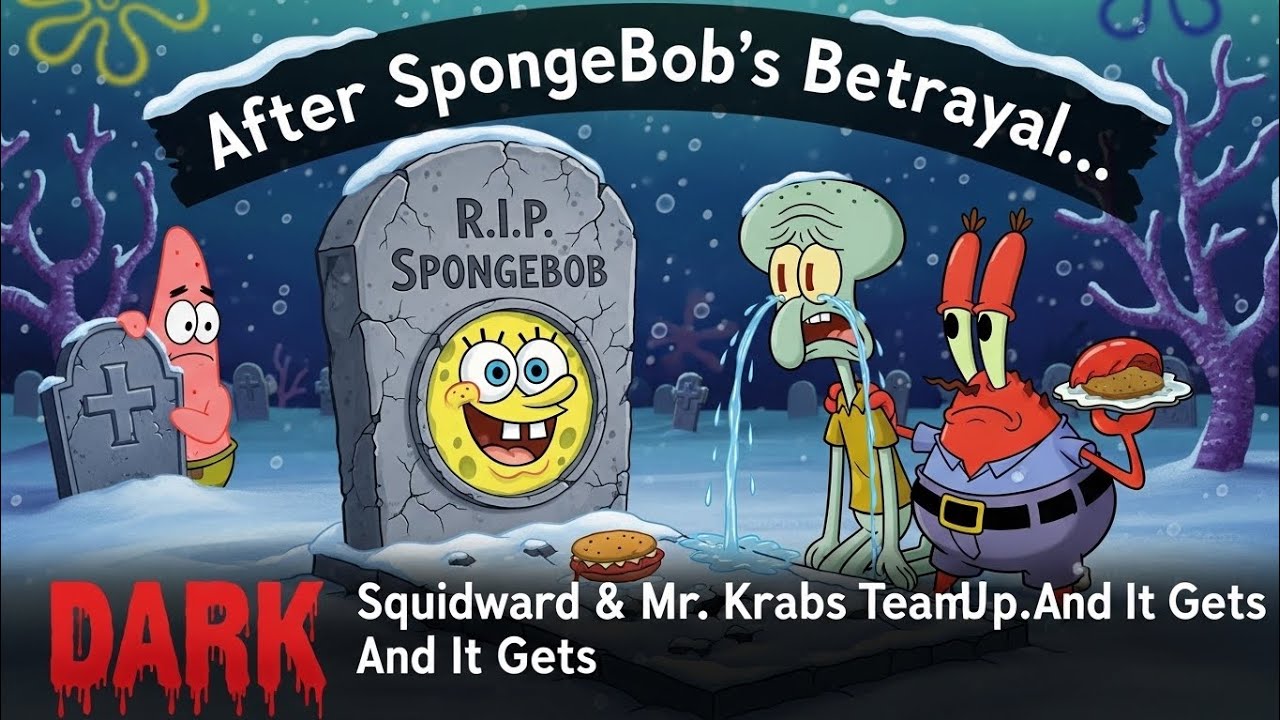 AFTER SPONGEBOB BETRAYAL | SQUAD AND MR. KRABS TEAMUP. AND IT GETS DARK. 