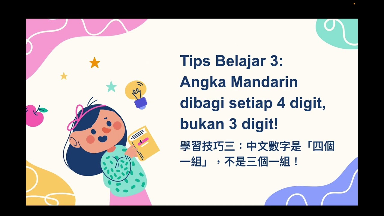 長欣利人力仲介-印尼移工學中文(第四課 中文數字）