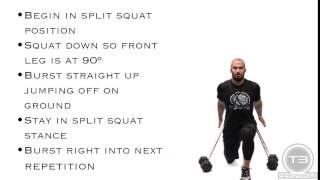 Banded Split Squat Jump