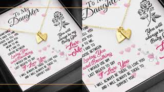 Personalized Gift for Daughter from Mom -  Holiday Gifts!