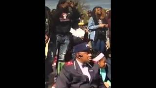 Mysonne Spoken Word Bars At Million Man March #JusticeOrElse