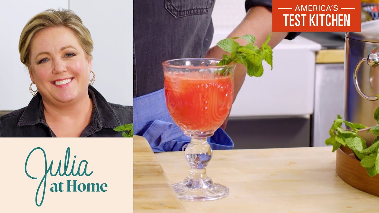How to Make Watermelon-Lime Agua Fresca | Julia at Home