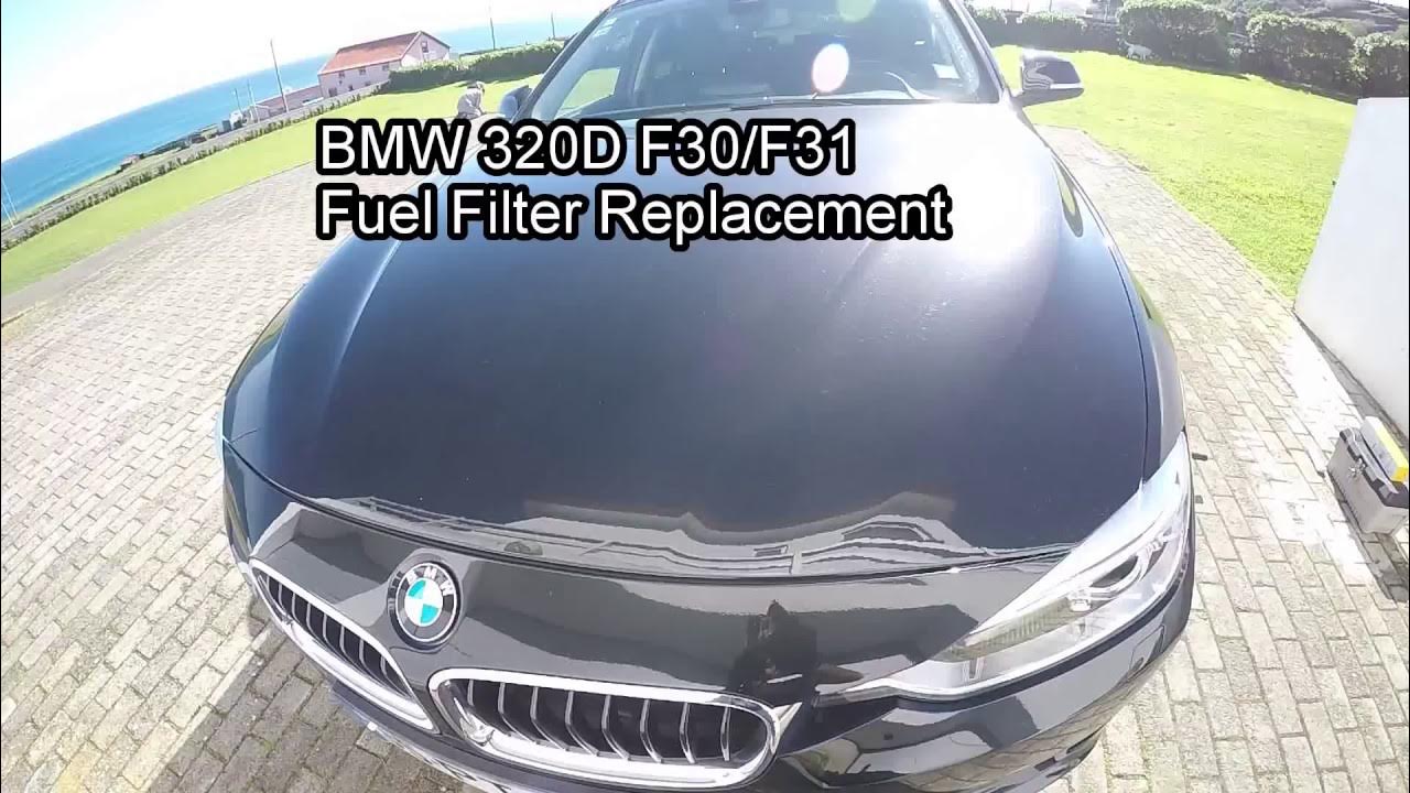 BMW 320 D Fuel Filter F30 F31 Replacement YouTube