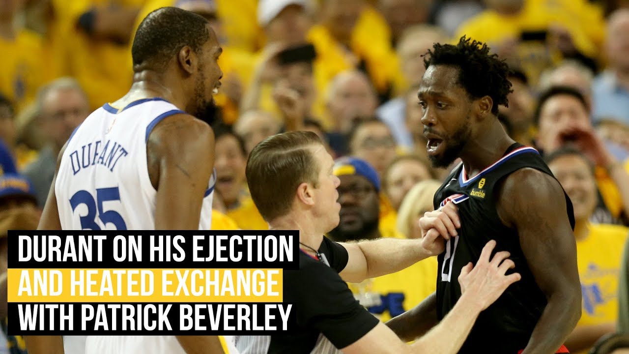 Warriors-Clippers: Durant, Patrick Beverley ejected in Game 1