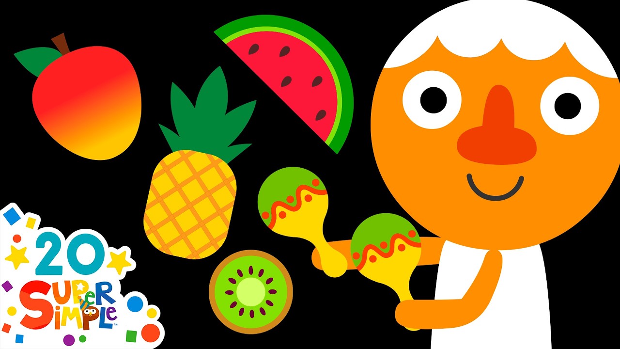 Fruit Is Yummy | High Contrast Kids Video ???????????? | Super Simple Songs 