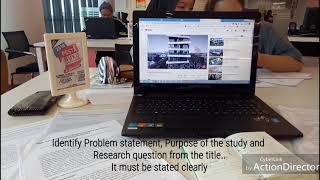 Research Methodology Video Presentation