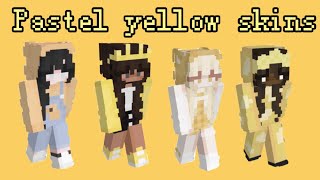 Yellow pastel skins for MINECRAFT screenshot 5