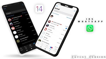 iOS 14 WhatsApp For Android iPhone WhatsApp On Any Android Latest Version iOS WhatsApp 👌