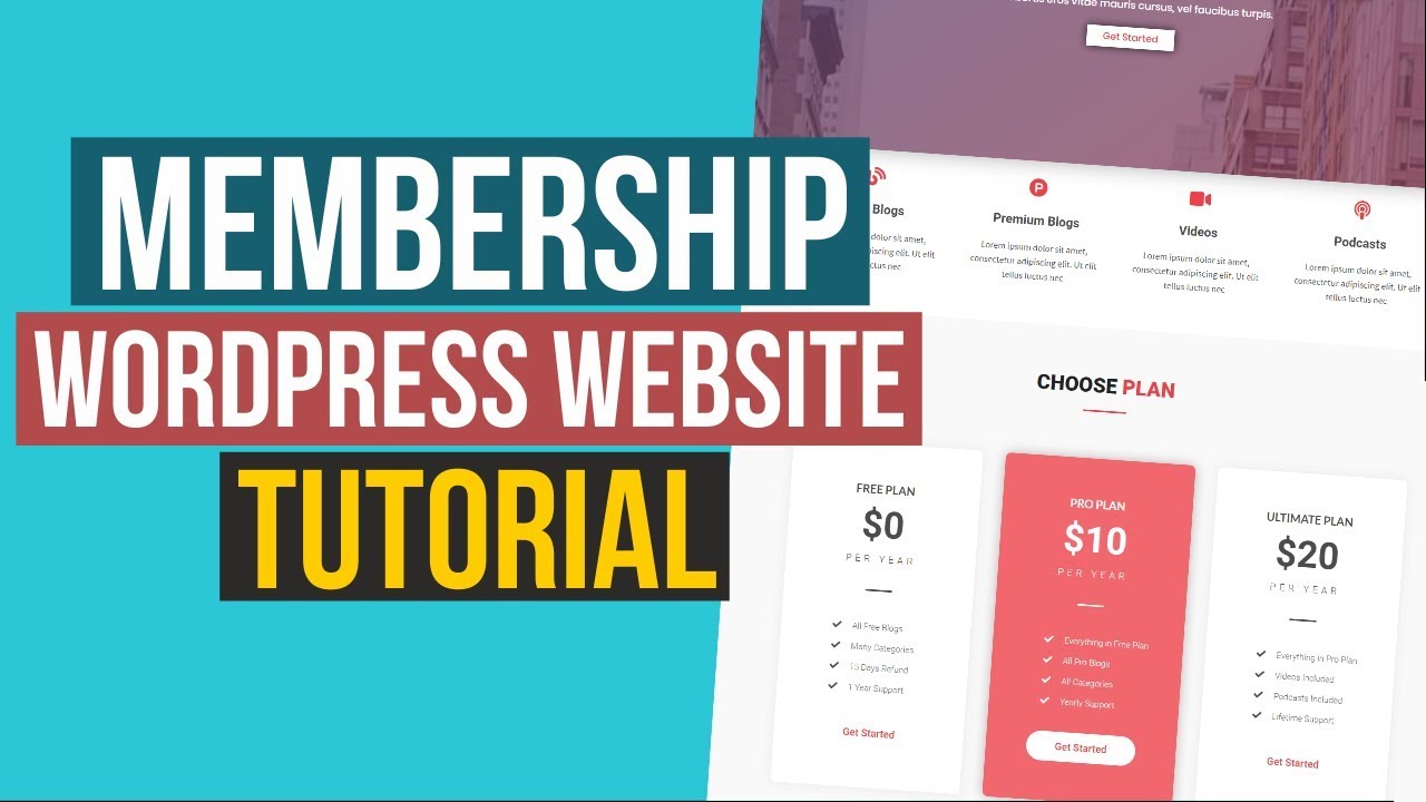 ⁣How to Make Membership and Community Website and News Blog with WordPress - Ultimate Membership Pro