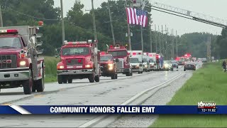 Starke County celebrates the life of EMT Mike Wilcox