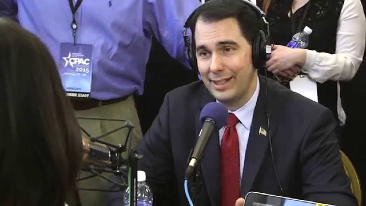 Scott Walker Clarifies Comments About Protesters and ISIS | "Dana"