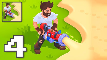 Wasteland Life - Gameplay Walkthrough Part 4 - Tutorial Survival​ Desert (iOS, Android)