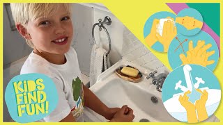 How to Wash Your Hands for Kids – WHO Technique - Coronavirus (COVID-19) Hand Washing video.