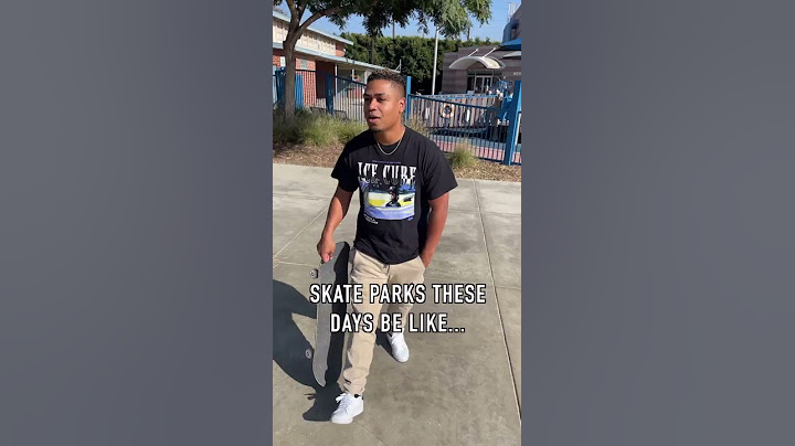 Skate Parks These Days be Like...