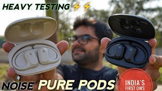 I Tested India's 1st OWS 🔥🔥 Noise Pure Pods with AirWave technology ⚡⚡ screenshot 2
