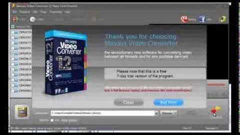 Install Movavi Video Converter 12 and convert MOV files to AVI files