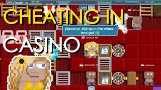 CHEATING IN CASINO! (INSANE PROFIT MADE) | TYPING IN GROWTOPIA CASINOS