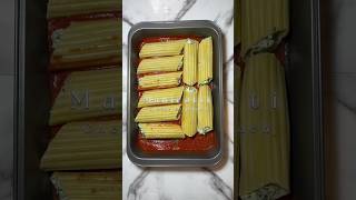 Manicotti stuffed cheese and spinach🇮🇹🧀🌿, you find the recipe at the description below #youtube Manicotti stuffed cheese and spinach🇮🇹🧀🌿, you find the recipe at the description below #youtube