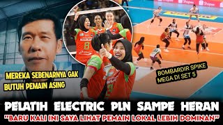FOREIGN PLAYERS ONLY HELP MEGA‼️JEP coach's statement after seeing Mega's spike bombardment