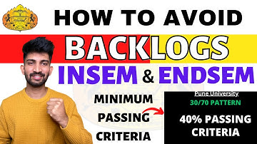 Pune University Engineering Marking Schemes | How to pass in Sppu Endsem Exam