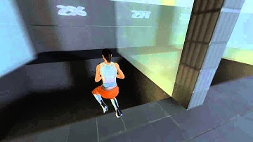 Portal 2: Bhop Long Jump - 296 Units