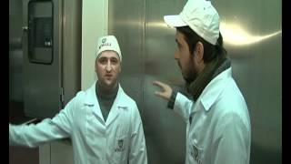 Fabrica de mezeluri Nivalli - procesul de coacere al salamurilor