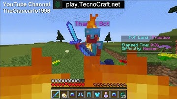 Giagiochi vs Hacker Bot | PVP Land (Gapple) (7/8 cps) [1080p 60fps]