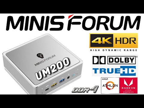 Minisforum UM200 AMD Athlon Windows 10 Mini PC Review