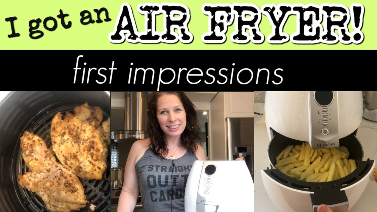 NEW Ultrean Air Fryer 6qt. Large Family Size Electric Hot AirFryer. Model  AF0402