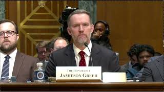 Chairman Mike Crapo (R-ID). USTR Hearing, April 8, 2025 Senate Finance Committee