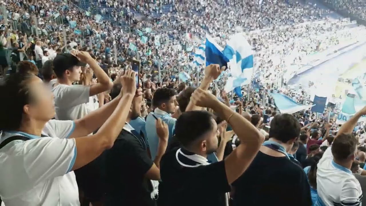 NOI SIAMO QUA Lazio Verona 2 0 In Curva Nord Ciro Immobile Luis 