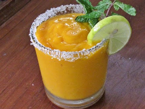 MANGO SLUSH RECIPE - Mango Recipes | Nisa Homey