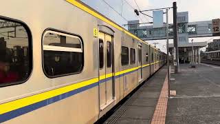 3228次800型區間車往后里離開岡山站