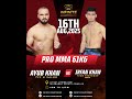 Ayub Khan vs Irfan Khan | Full Fight | Infinite Championship | Main Event | 16th August 2025