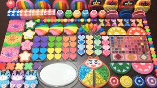 RELAXING WITH CLAY PIPING BAGS VS GLITTER VS MAKEUP ! Mixing Random Things Into Slime