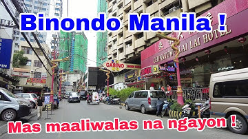 Binondo Manila mas maaliwalas na ngayon ! Bawas na mga spaghetti wires ! Ongpin Manila Oct 17