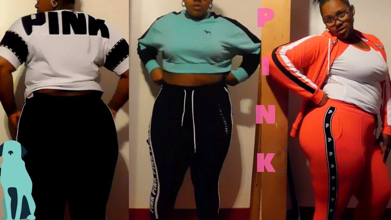Victoria Secret Pink PLUS SIZE | try on | Did it fit? - YouTube
