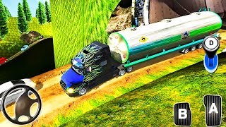 Offroad Oil Tanker Transport Truck Simulator 2019 - Driving Big Truck - Android GamePlay screenshot 5