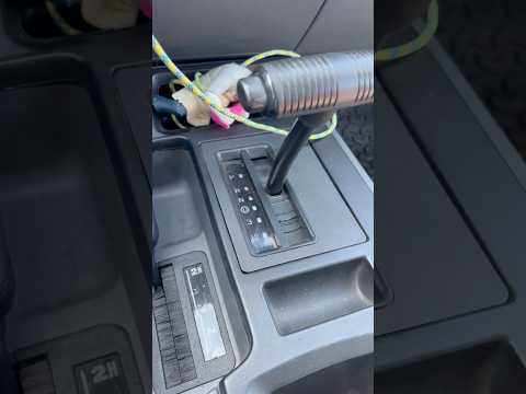 How To Align The Gear Selector On A Jeep Cherokee XJ Automobile Vehicle Mechanic Outdoors Jeep